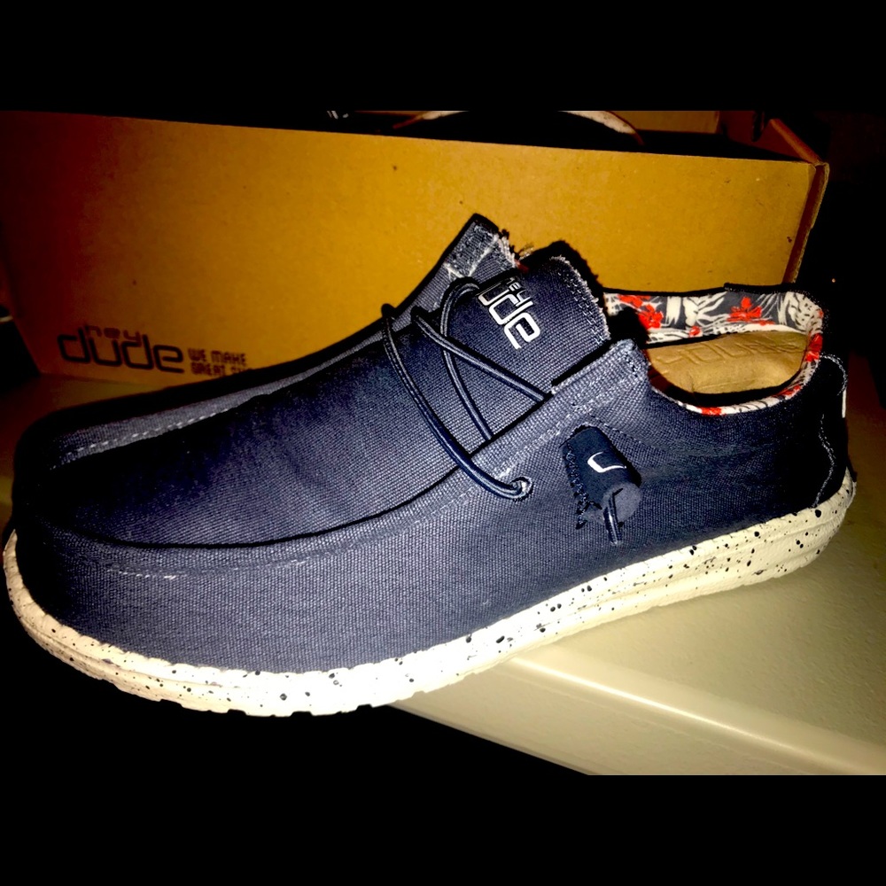 Hey Dude Men's Wally Stretch Shoes, Size 11